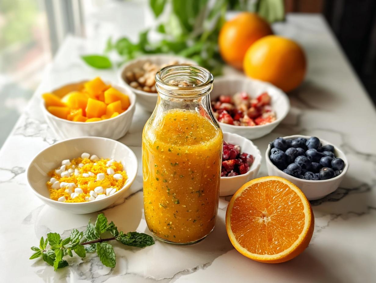 Fruit Salad Citrus Dressing