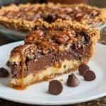 Gooey Chocolate Pretzel Pie