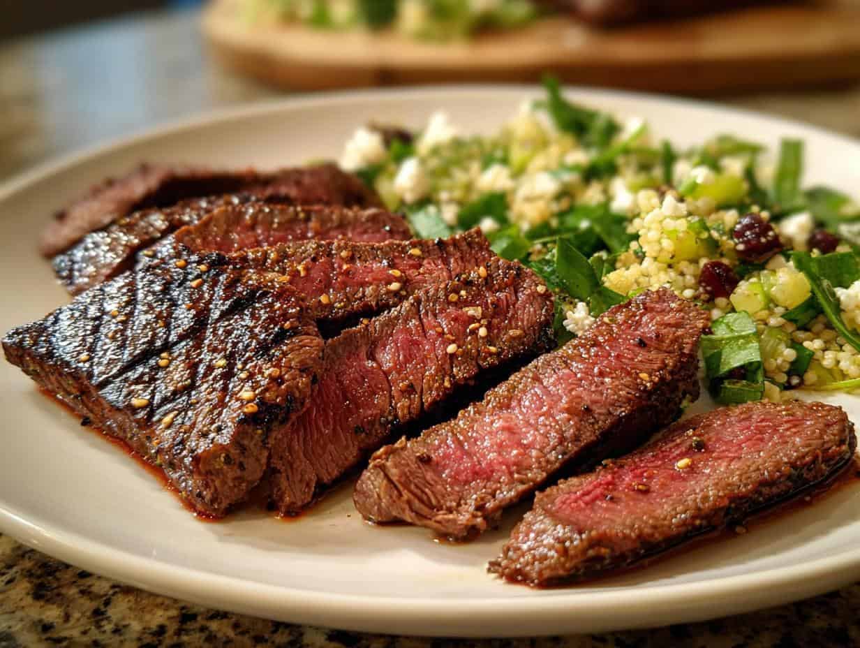 Grilled Skirt Steak: 4 Incredible Juicy Bites - Grilled Skirt Steak - additional detail