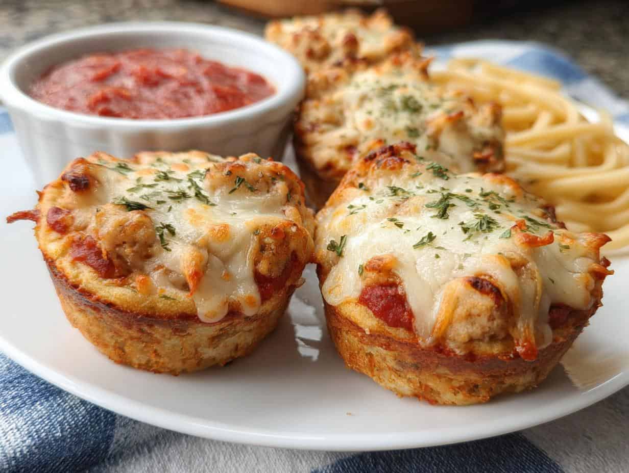 Ground Chicken Parmesan Muffins: 20-Min Savory Delights - Ground Chicken Parmesan Muffins - additional detail