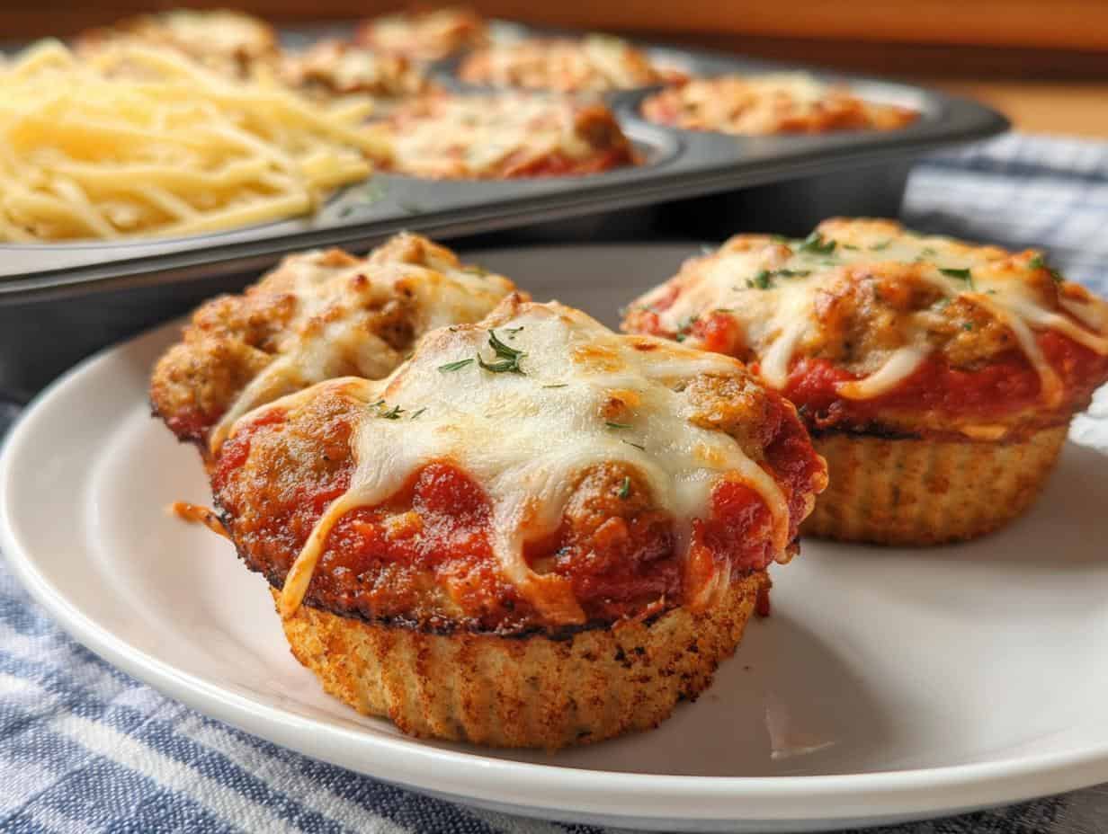 Ground Chicken Parmesan Muffins: 20-Min Savory Delights - Ground Chicken Parmesan Muffins - additional detail