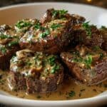 Haunted Bourbon Cream Steak