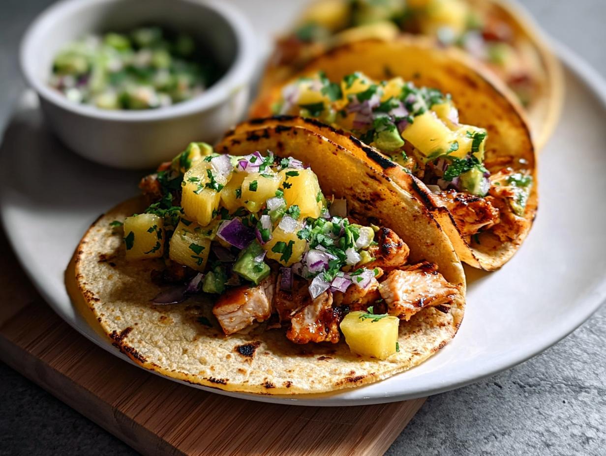Hawaiian Huli Huli Chicken: 1 Amazing Taco Recipe - Hawaiian Huli Huli Chicken - additional detail