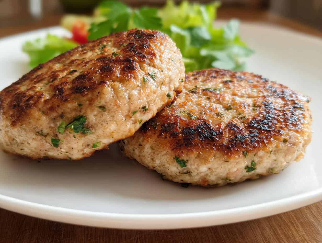 Juicy Turkey Patties: Moist & flavor bomb - Juicy Turkey Patties - additional detail