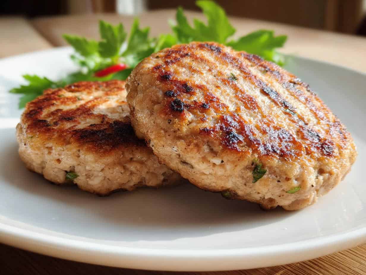 Juicy Turkey Patties: Moist & flavor bomb - Juicy Turkey Patties - additional detail
