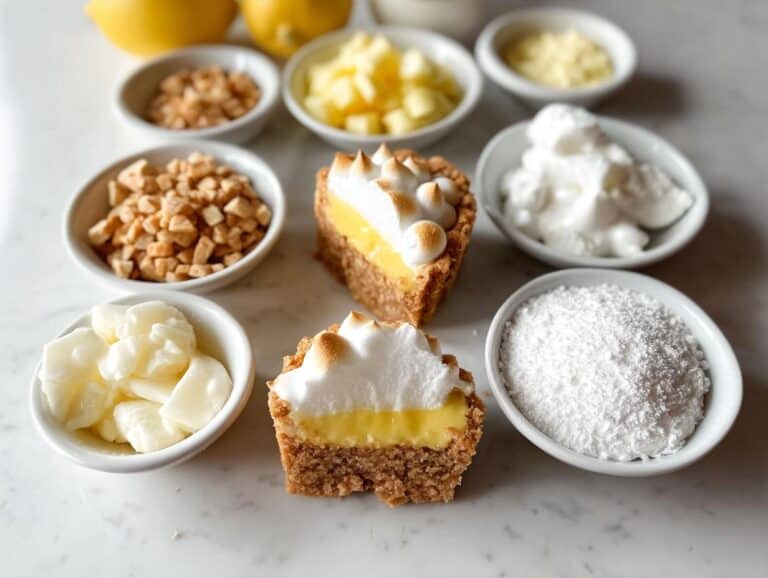 Lemon Meringue Cookie Cups