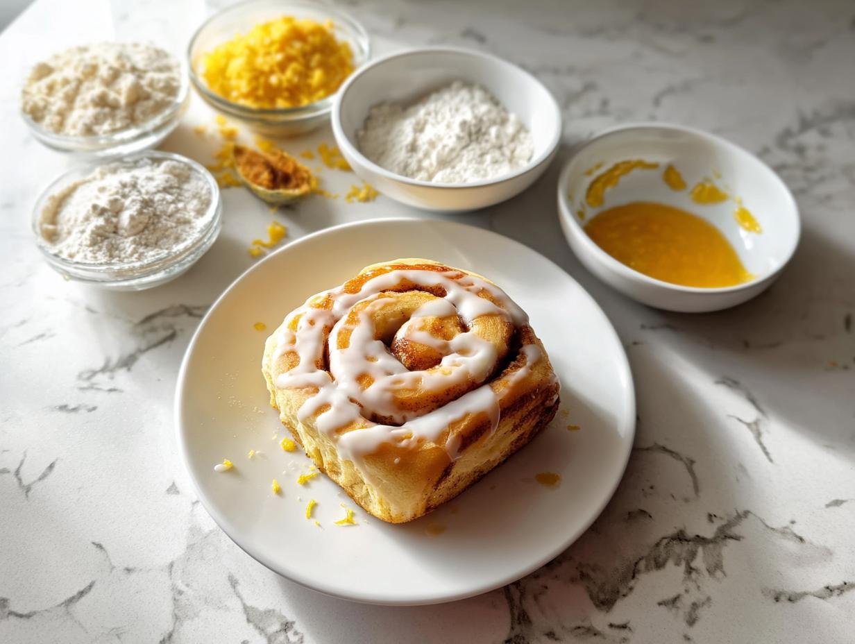 Lemon Sweet Rolls: 12 Amazing Bites - Lemon Sweet Rolls - additional detail