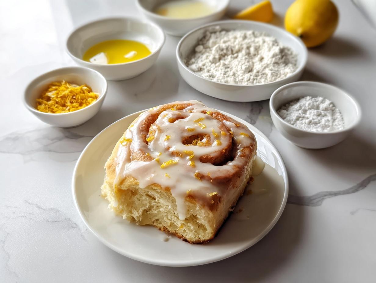 Lemon Sweet Rolls