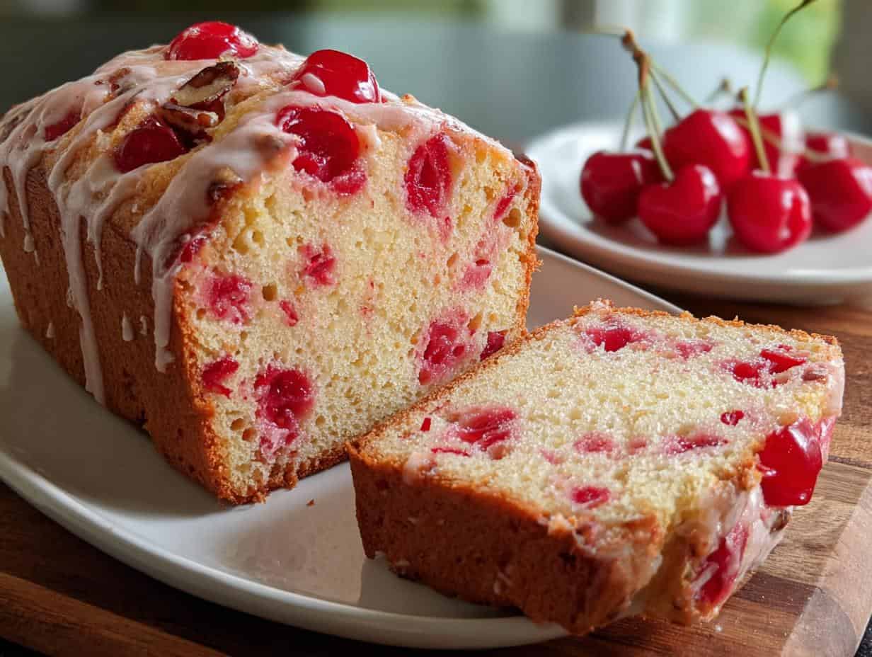 Maraschino Cherry Bread: Amazing 15-Min Prep - Maraschino Cherry Bread - additional detail