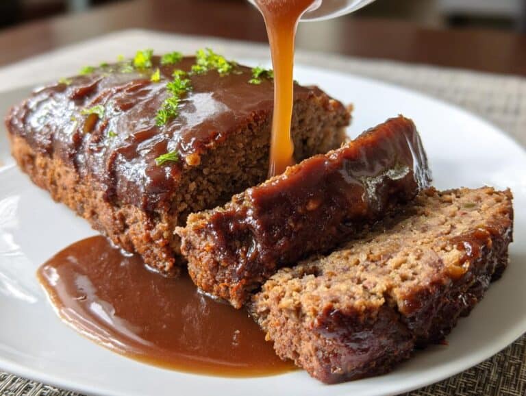 Meatloaf Brown Gravy