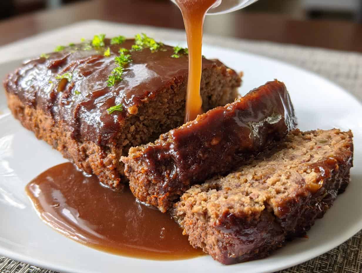 Meatloaf Brown Gravy