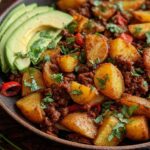 Mexican Ground Beef Potato: 1 Pan Dinner 6 Mexican Ground Beef Potato