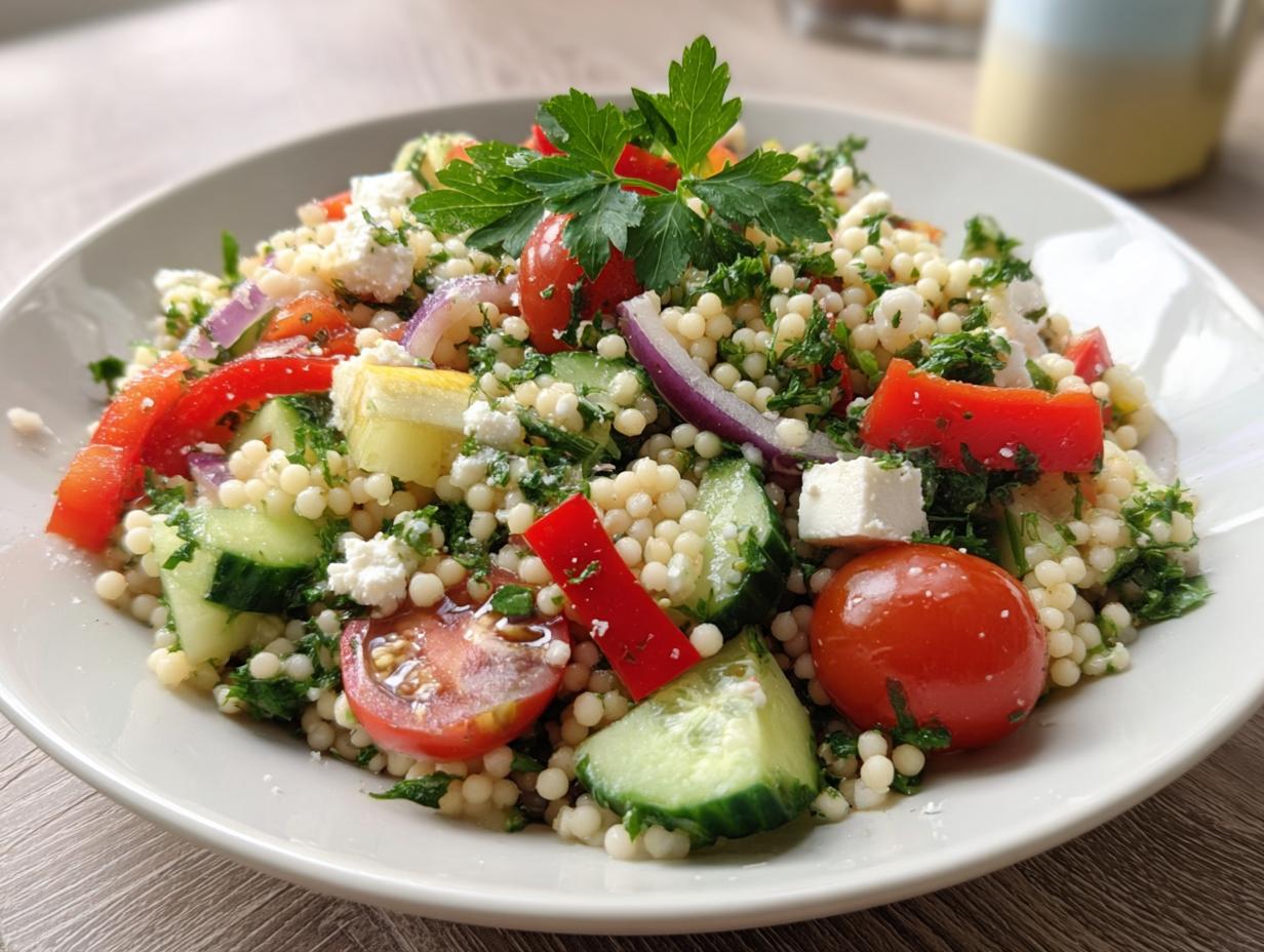 Pearl Couscous Salad