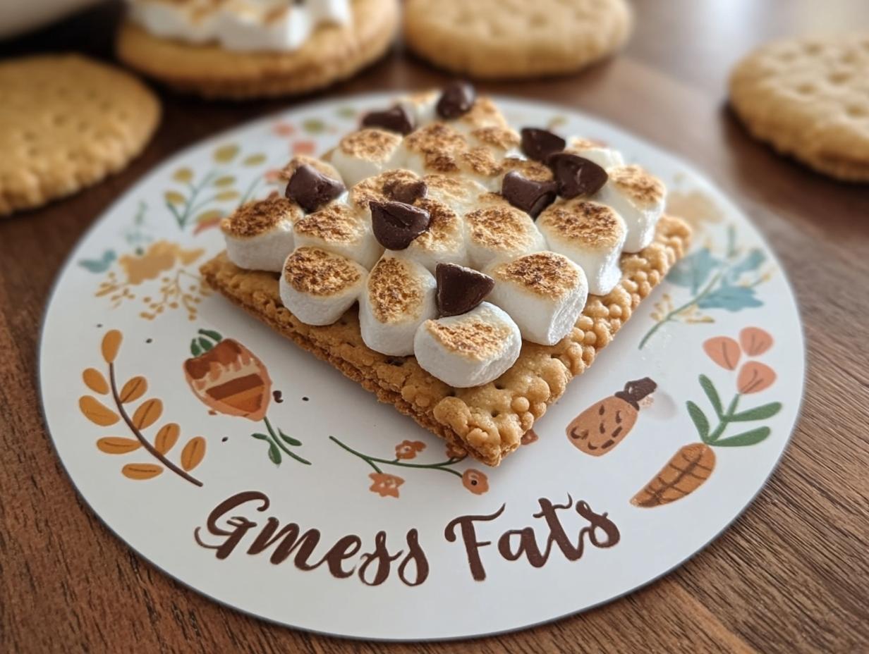 Ritz Smores Cookies