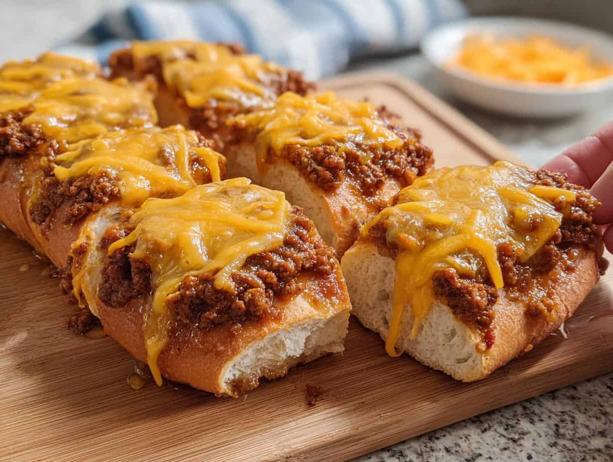 Sloppy Joe French Bread