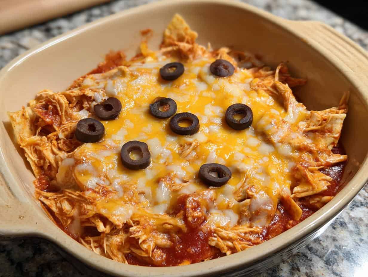 Slow Cooker Chicken Enchilada