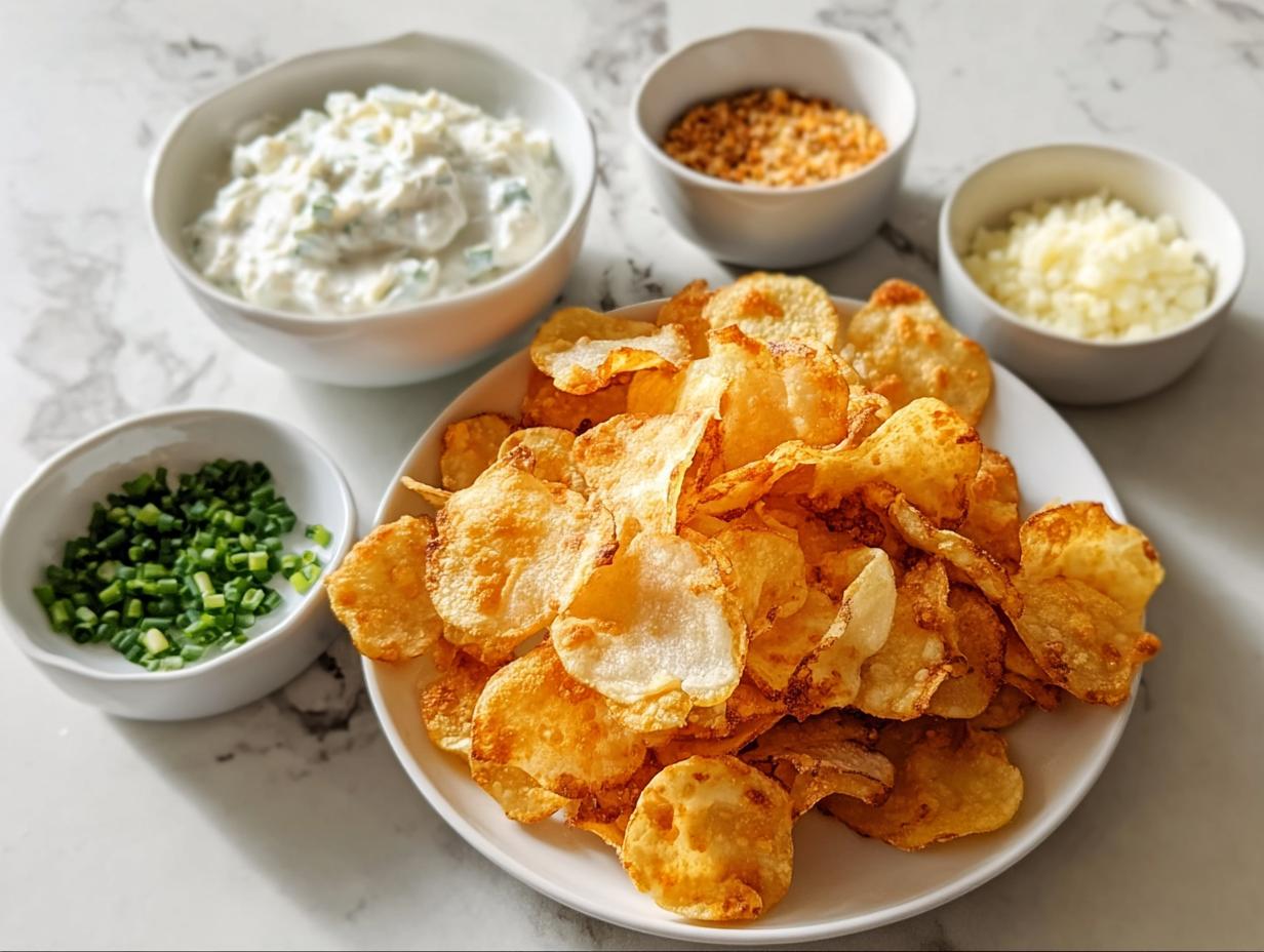 Sour Cream Onion Chips: 1 Amazing Recipe - Sour Cream Onion Chips - additional detail