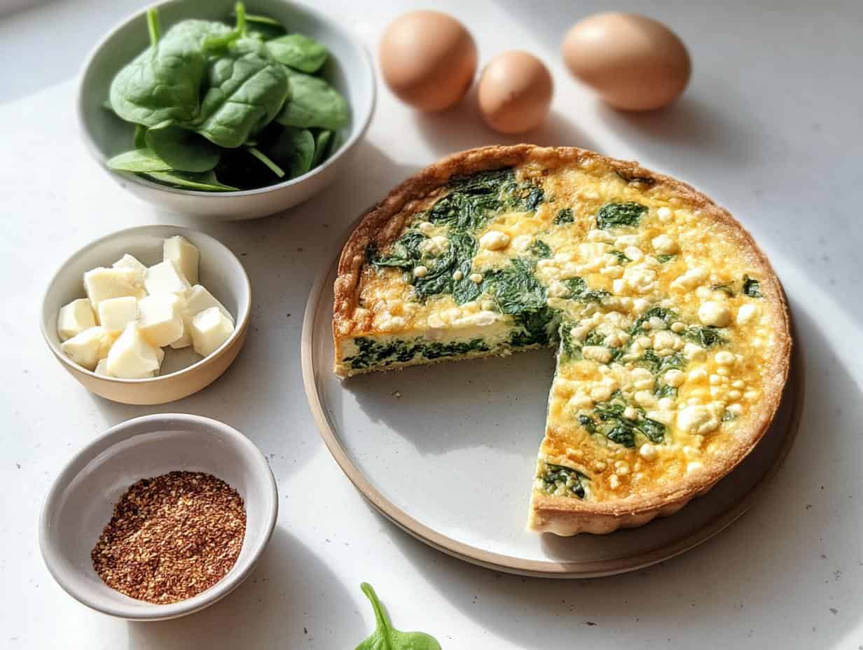 Spinach Quiche