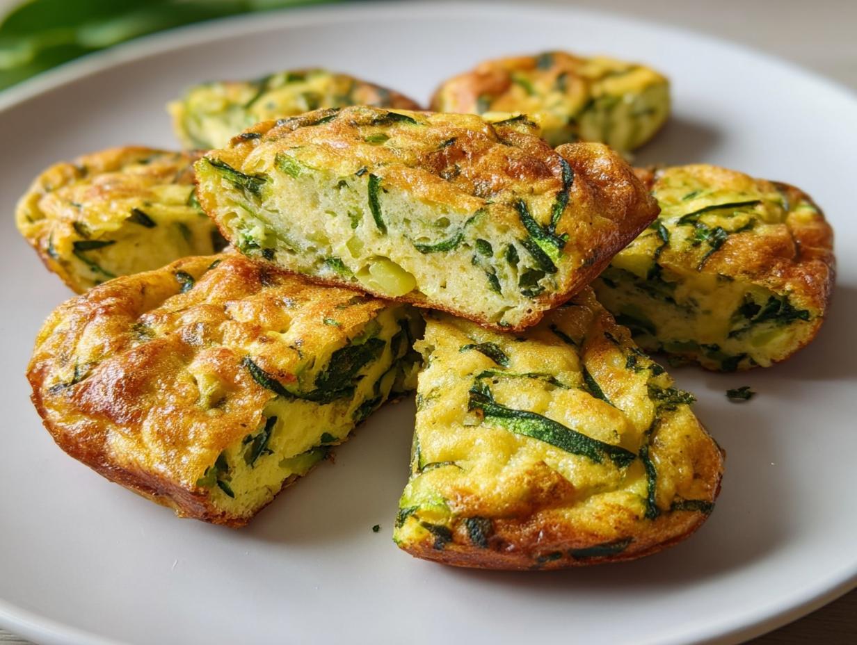Spinach Zucchini Frittata Fingers: 6 Amazing Bites - Spinach Zucchini Frittata Fingers - additional detail