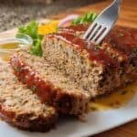 Tri Meat Meatloaf Garlic