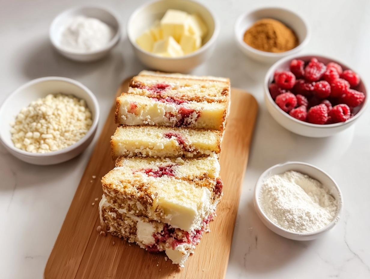 White Chocolate Raspberry Cake