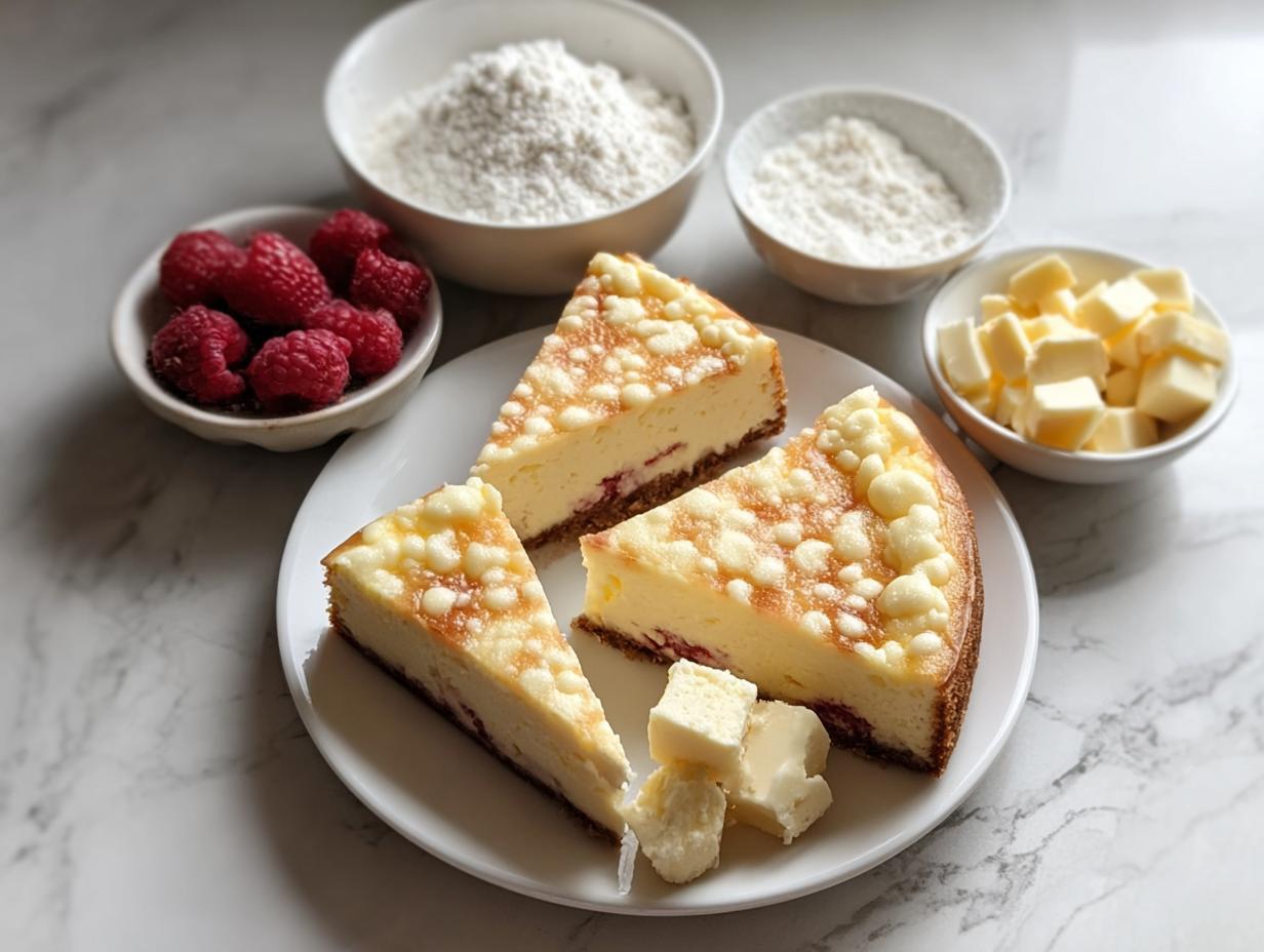 White Chocolate Raspberry Cheesecake: Divine 1-Hour Prep - White Chocolate Raspberry Cheesecake - additional detail