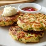 Zucchini Pancakes Japanese Flavors