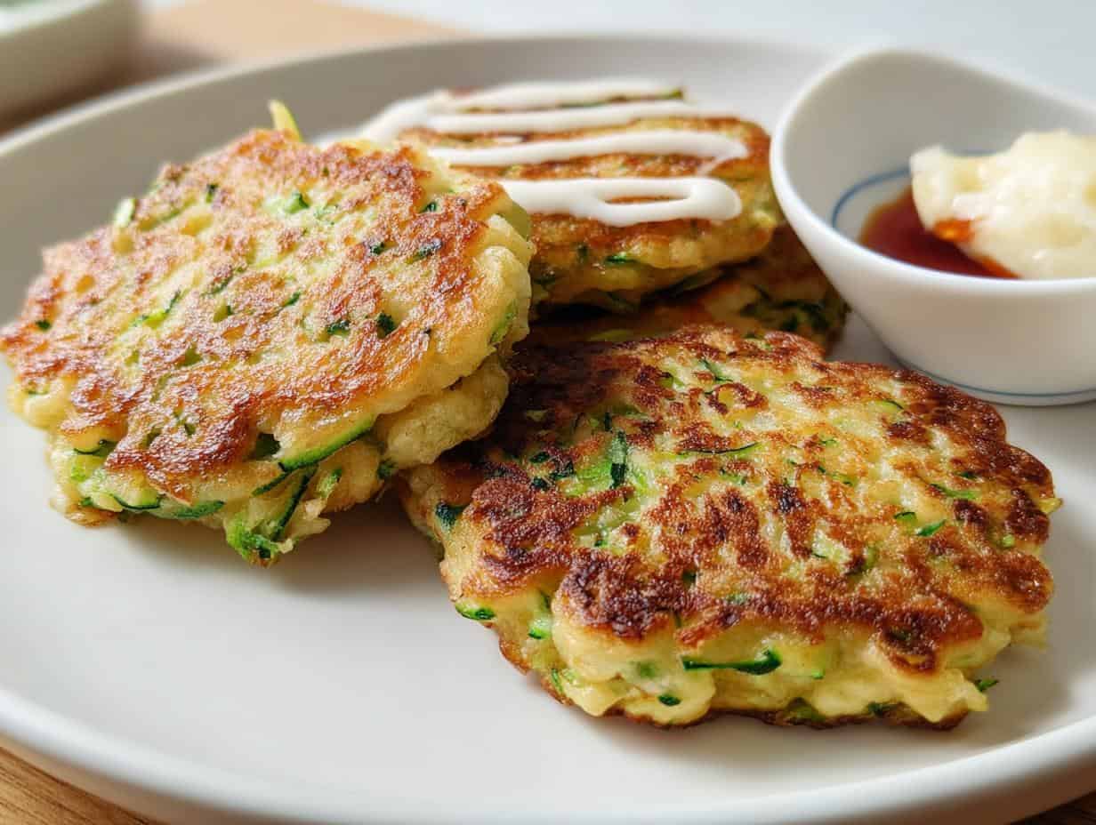 Amazing Japanese Zucchini Pancakes: 15-Minute Meal - Zucchini Pancakes Japanese Flavors - additional detail