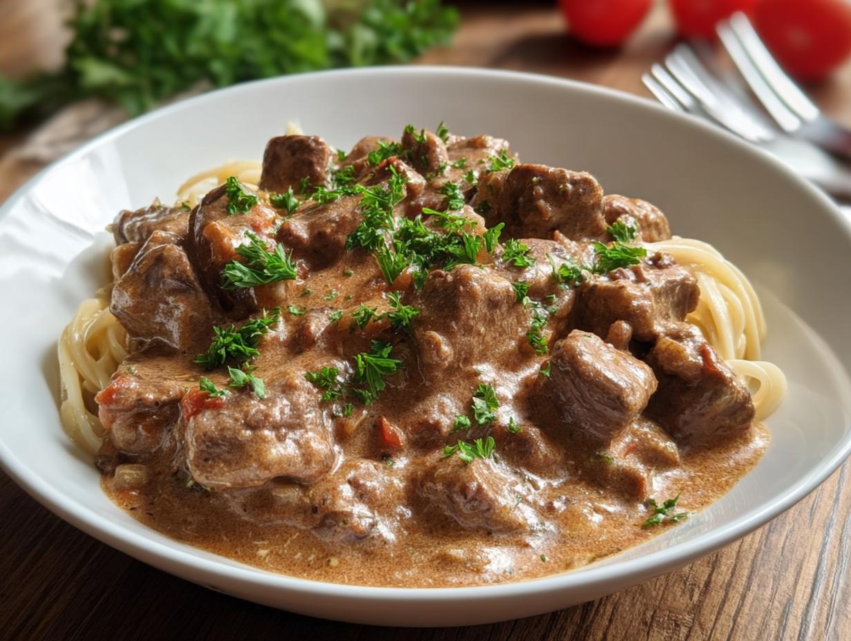 Beef Stroganoff Crockpot: Amazing 6-Hour Meal - Beef Stroganoff Crockpot - additional detail