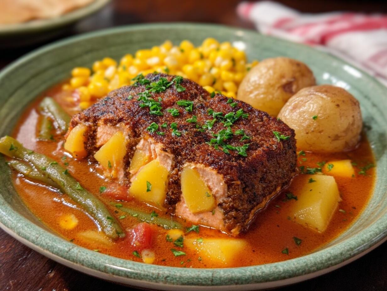 Creamy Blackened Salmon Chowder: Divine Flavor - Creamy Blackened Salmon Chowder - main visual representation