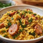 Creamy Chicken Sausage Orzo: Amazing 1-Pot Comfort 6 Creamy Chicken Sausage Orzo
