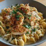 Creamy Parmesan Chicken Pasta