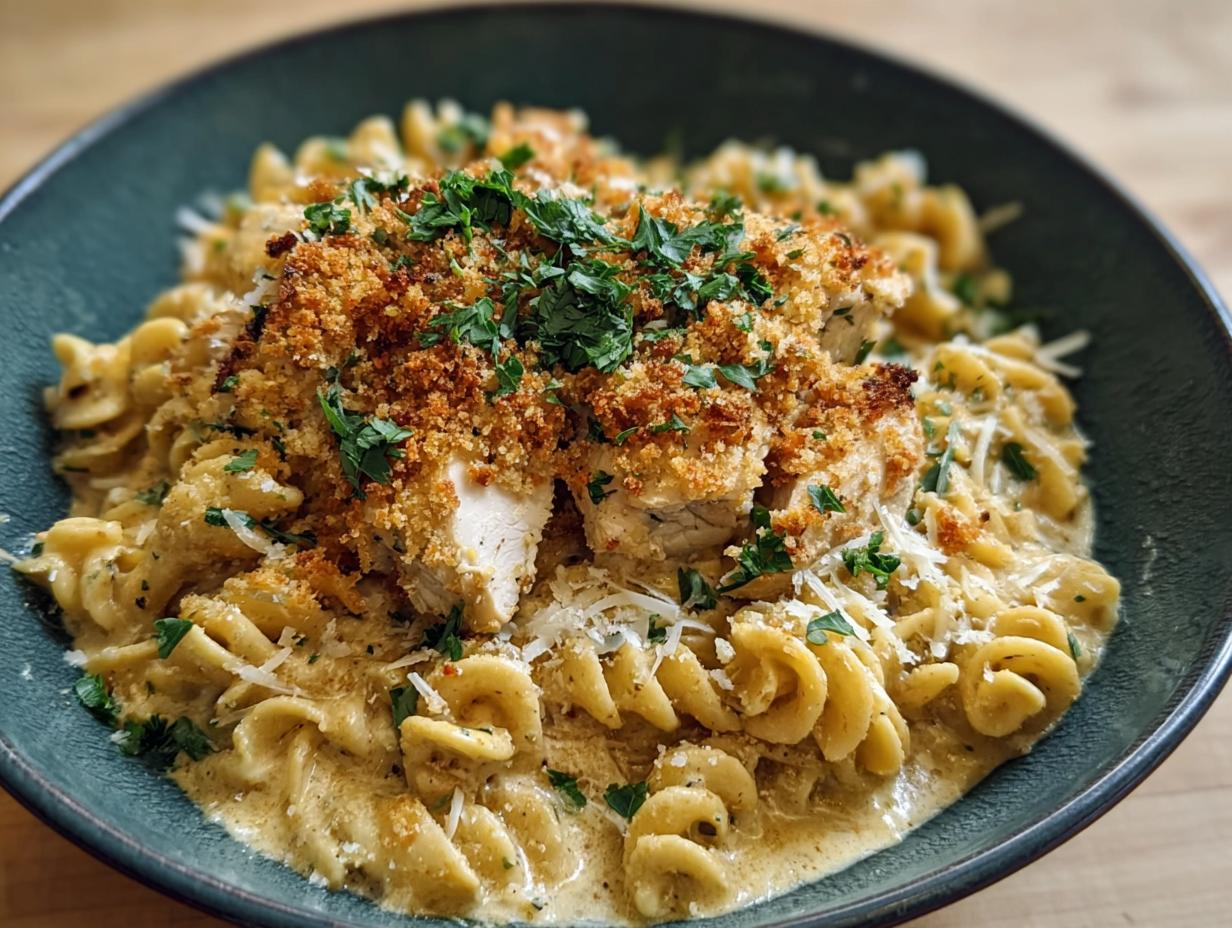 Amazing Creamy Parmesan Chicken Pasta in 30 Mins - Creamy Parmesan Chicken Pasta - additional detail