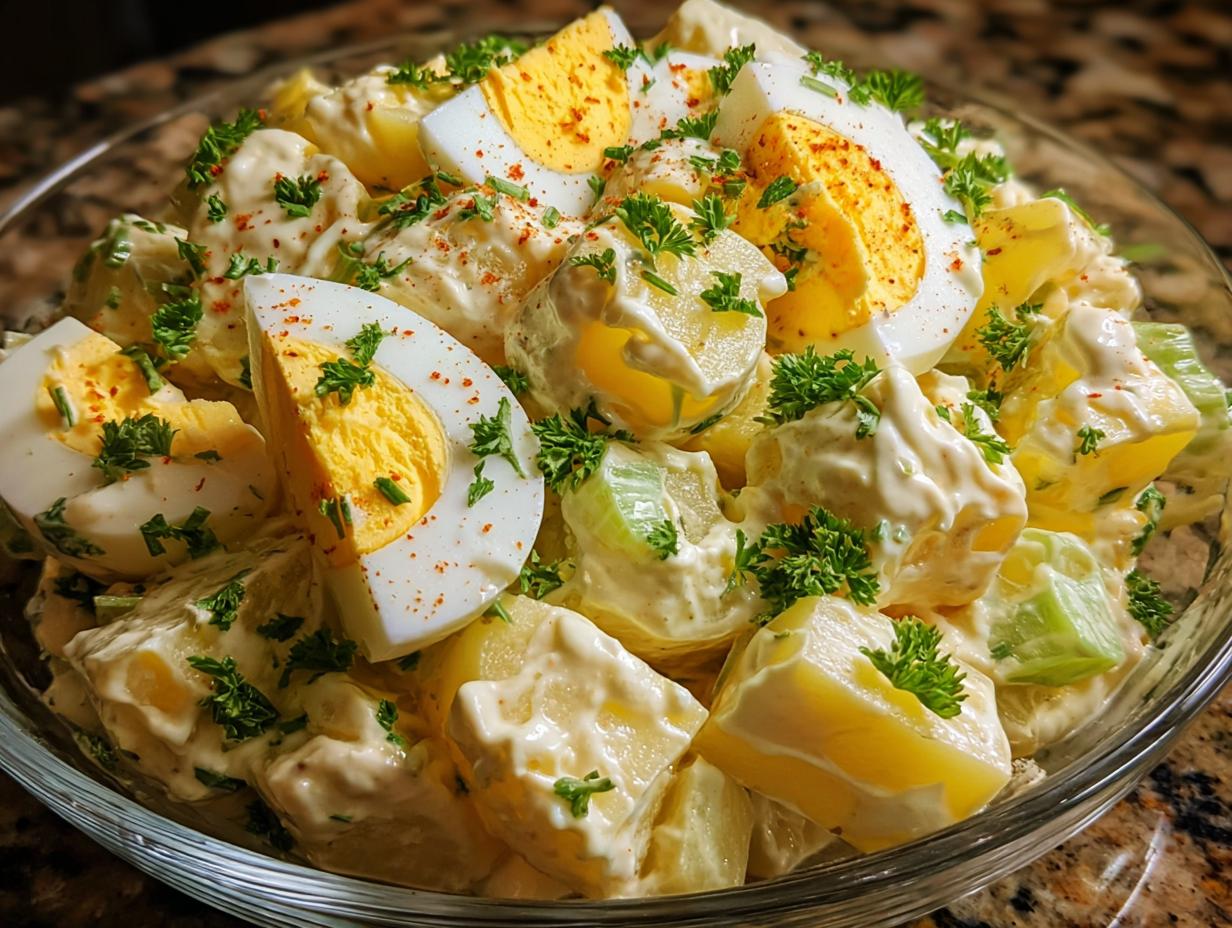 Perfect Egg Salad Potato Salad: A 30 Min Dream - Egg Salad Potato Salad - additional detail