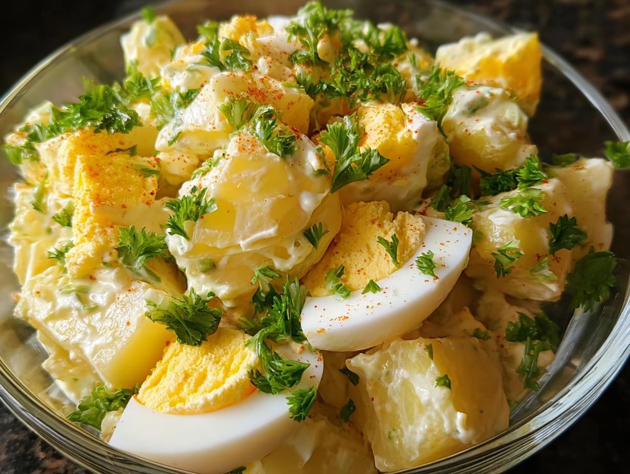 Perfect Egg Salad Potato Salad: A 30 Min Dream - Egg Salad Potato Salad - additional detail