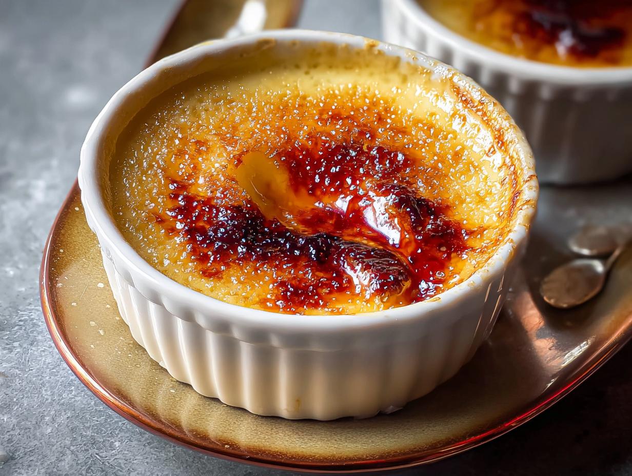 French Creme Brulee Steps