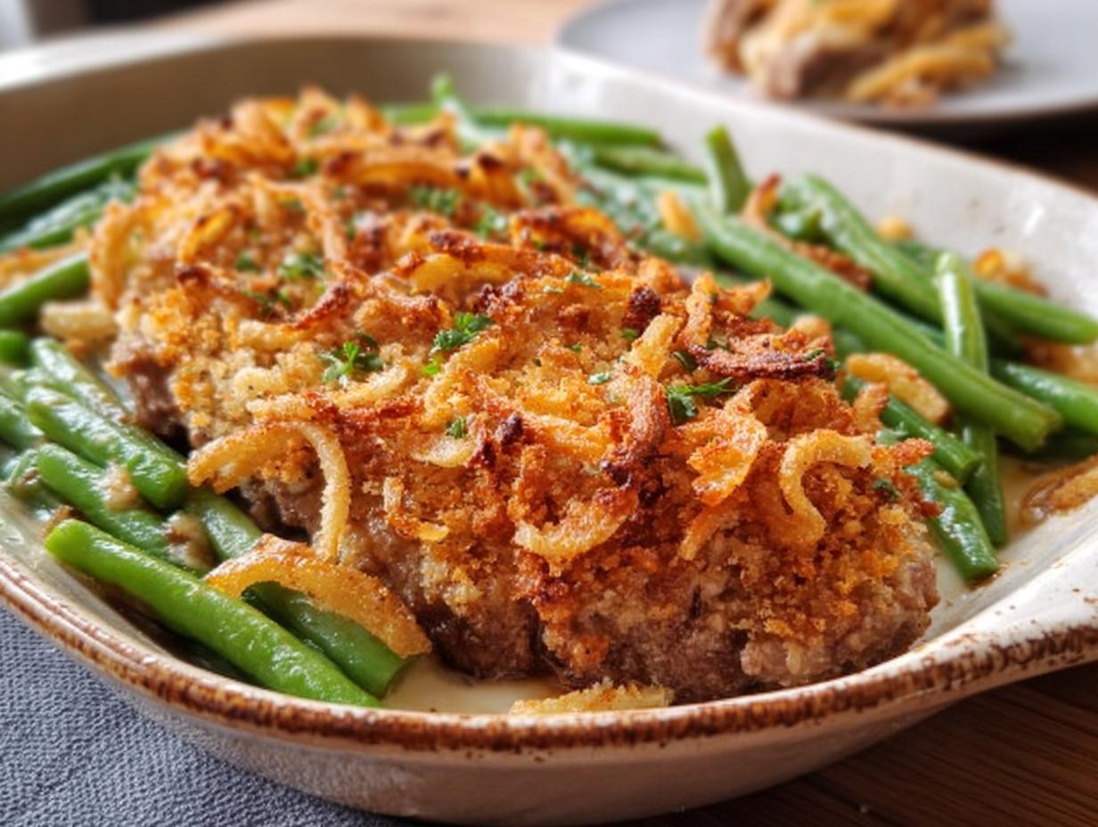 Green Bean Casserole Beef: Hearty & Amazing - Green Bean Casserole Beef - main visual representation