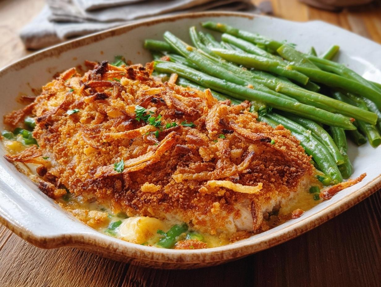 Green Bean Casserole Beef: Hearty & Amazing - Green Bean Casserole Beef - additional detail