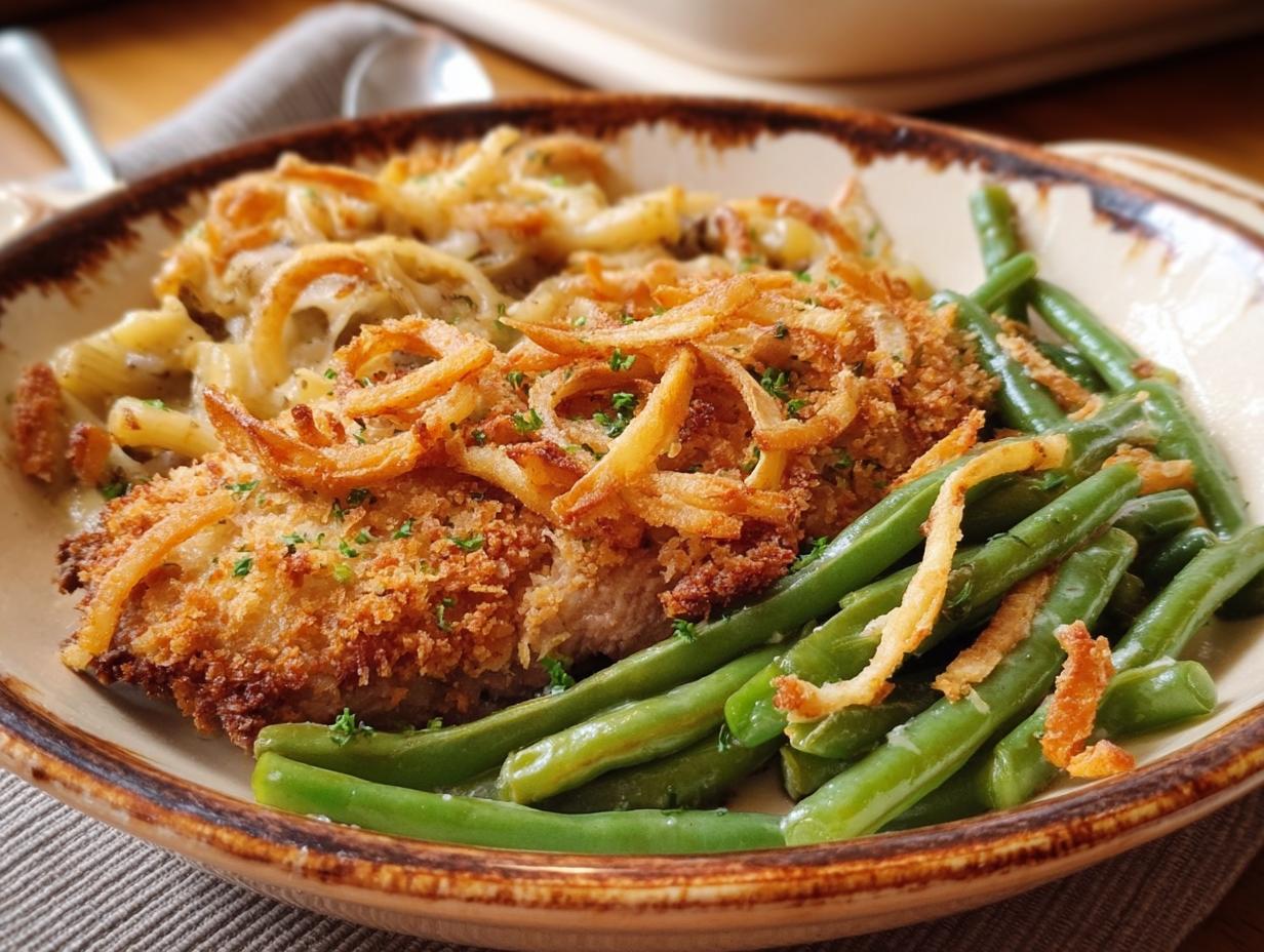 Green Bean Casserole Beef