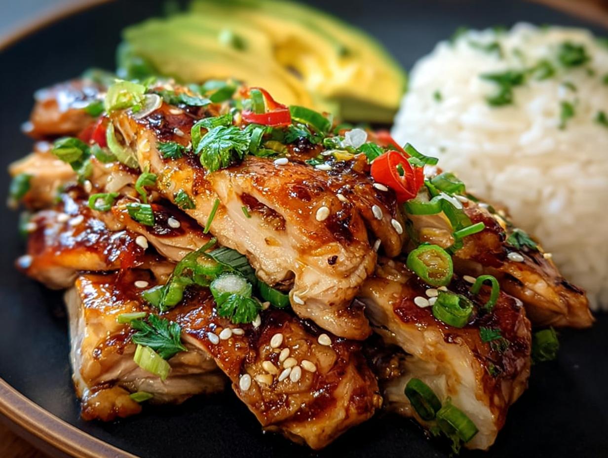 Honey Garlic Chicken Thighs: 10-Min Magic - Honey Garlic Chicken Thighs - additional detail