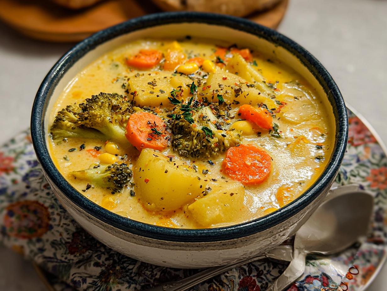 One Pot Creamy Vegetable: 30-Minute Comfort - One Pot Creamy Vegetable - additional detail