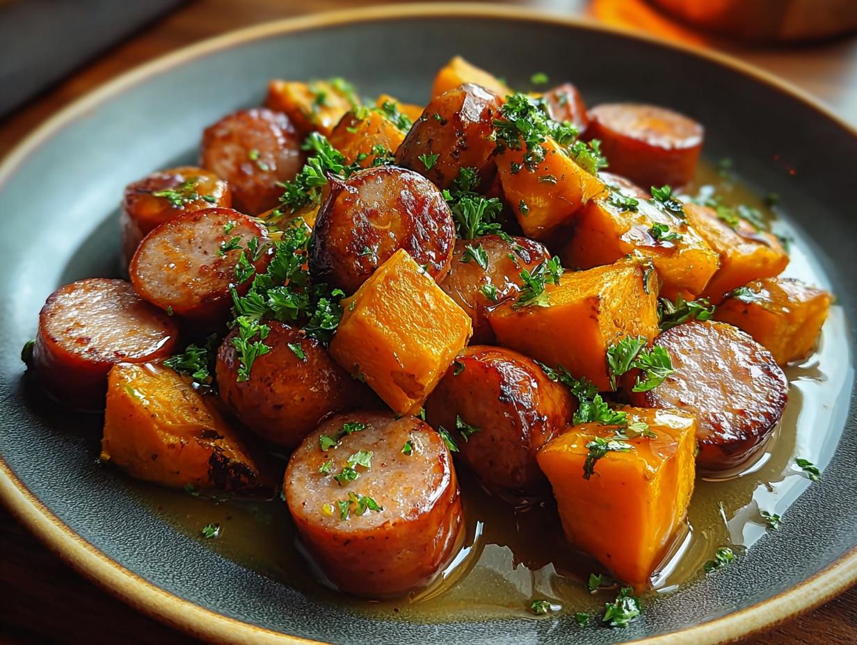 Sausage Sweet Potatoes Honey: 1 Amazing Dish - Sausage Sweet Potatoes Honey - main visual representation