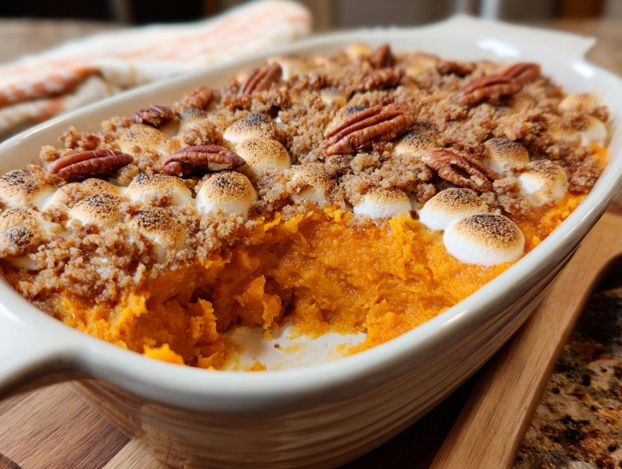 Sweet Potato Casserole: Delicious & Easy - Sweet Potato Casserole - additional detail