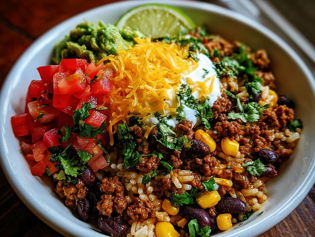 Taco Rice Bowl
