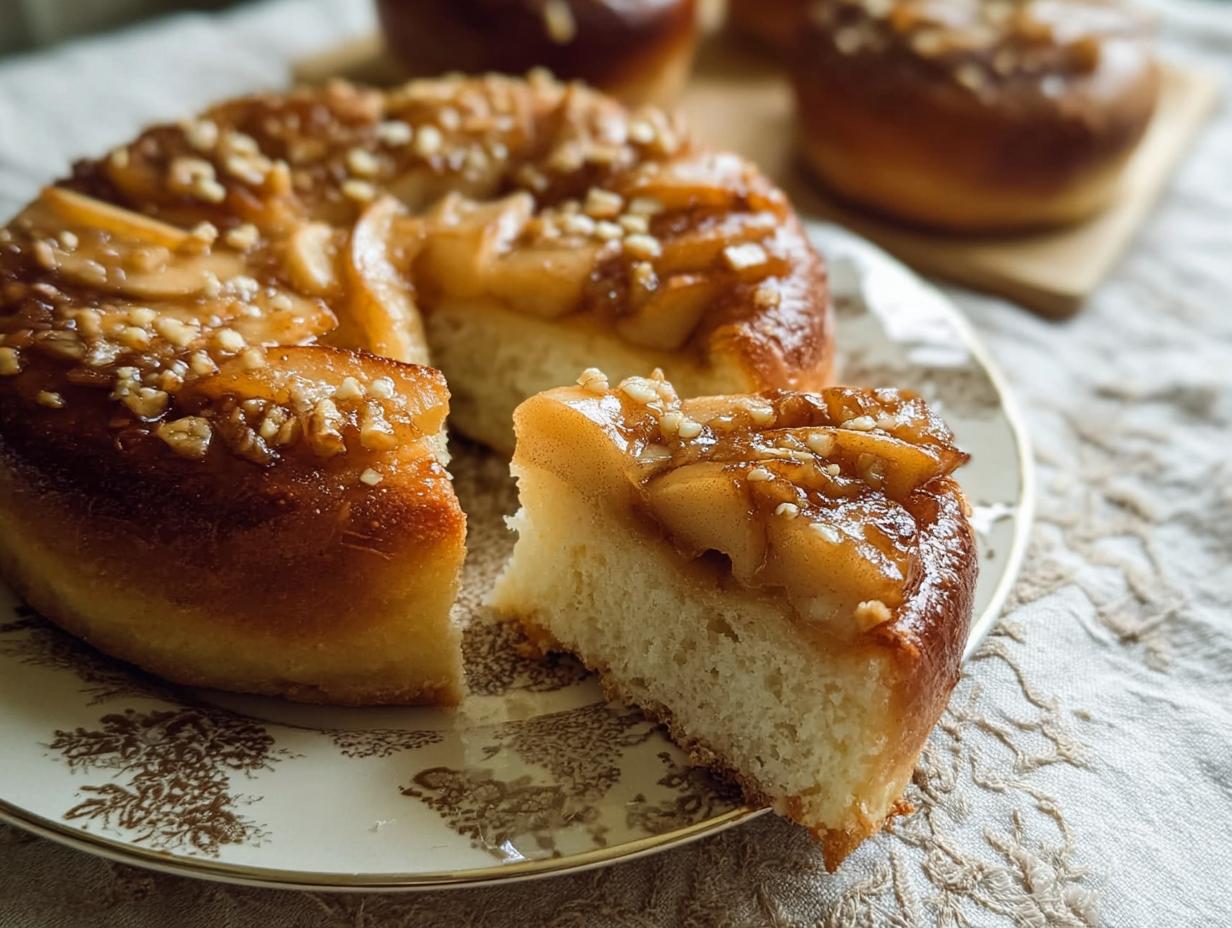 Vegan Apple Cheesecake Brioche