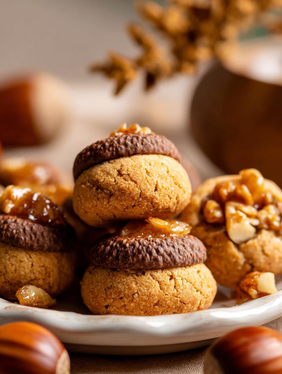 Amazing Acorn Cookies Three Ingredients - Acorn Cookies Three Ingredients - additional detail
