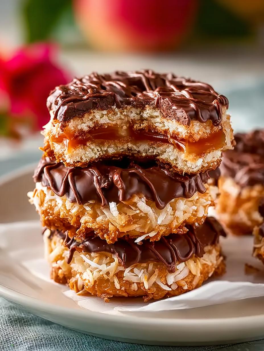 Apple Samoas: 30-Minute Heavenly Apple Cookies - Apple Samoas - main visual representation