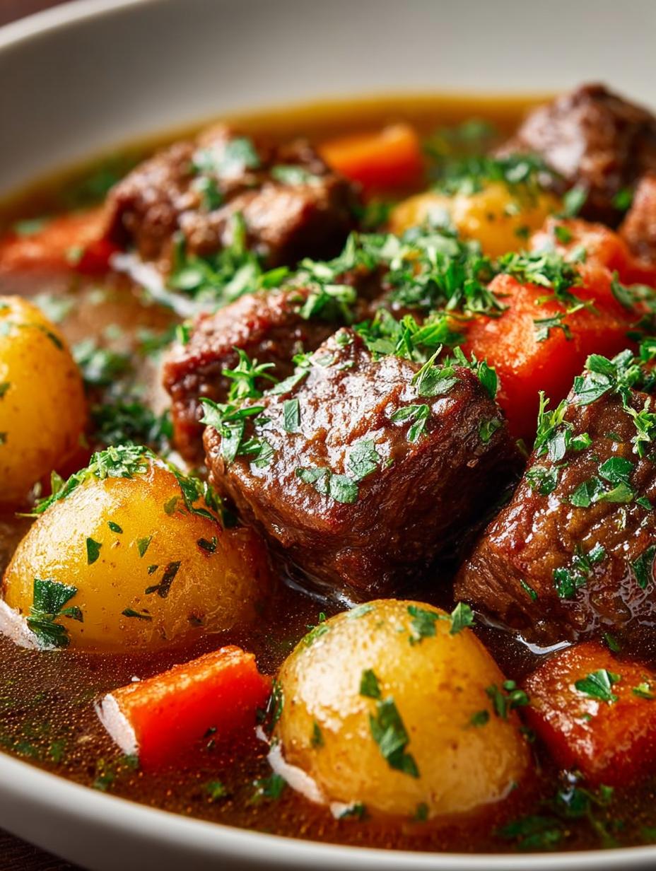 Satisfy Your Cravings with Classic Beef Stew - Cook Now! - Beef Stew - additional detail