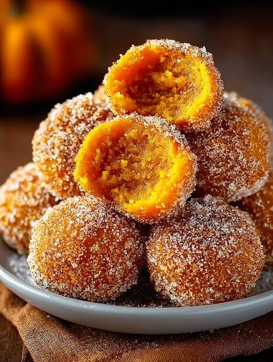 CINNAMON SUGAR PUMPKIN BITES