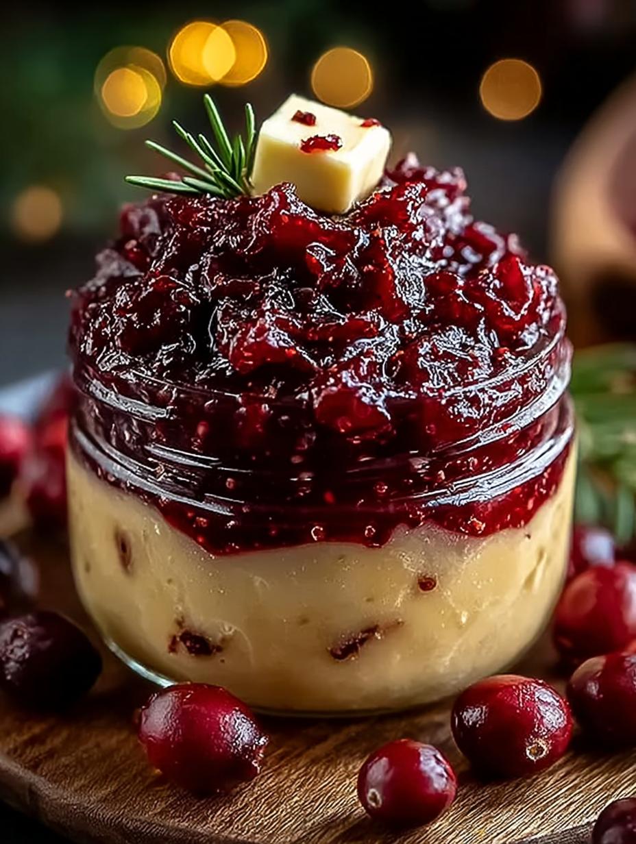 Irresistible Christmas Cranberry Honey Butter Recipe - Christmas Cranberry Honey Butter - main visual representation